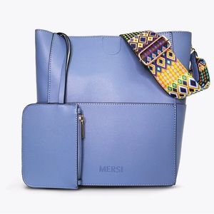 Beautiful Vegan Demi Bucket Purse